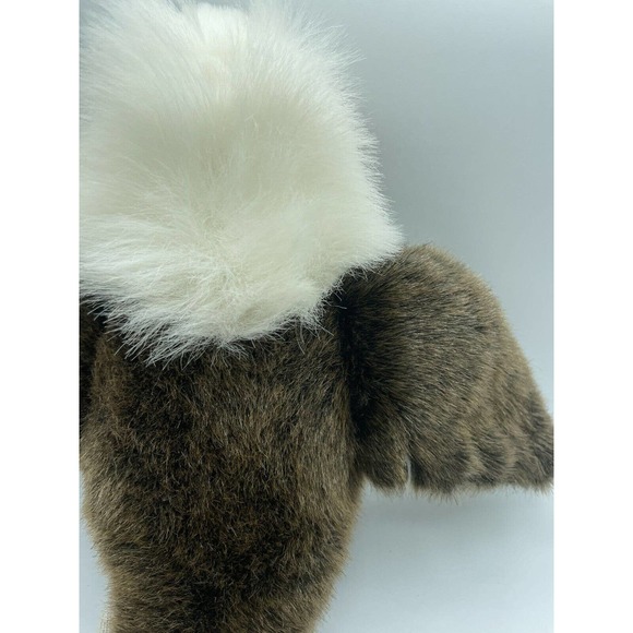 American Bald Eagle Plush Stuffed Animal Toy Vintage Bird Sugar Loaf 13" - Picture 9 of 10